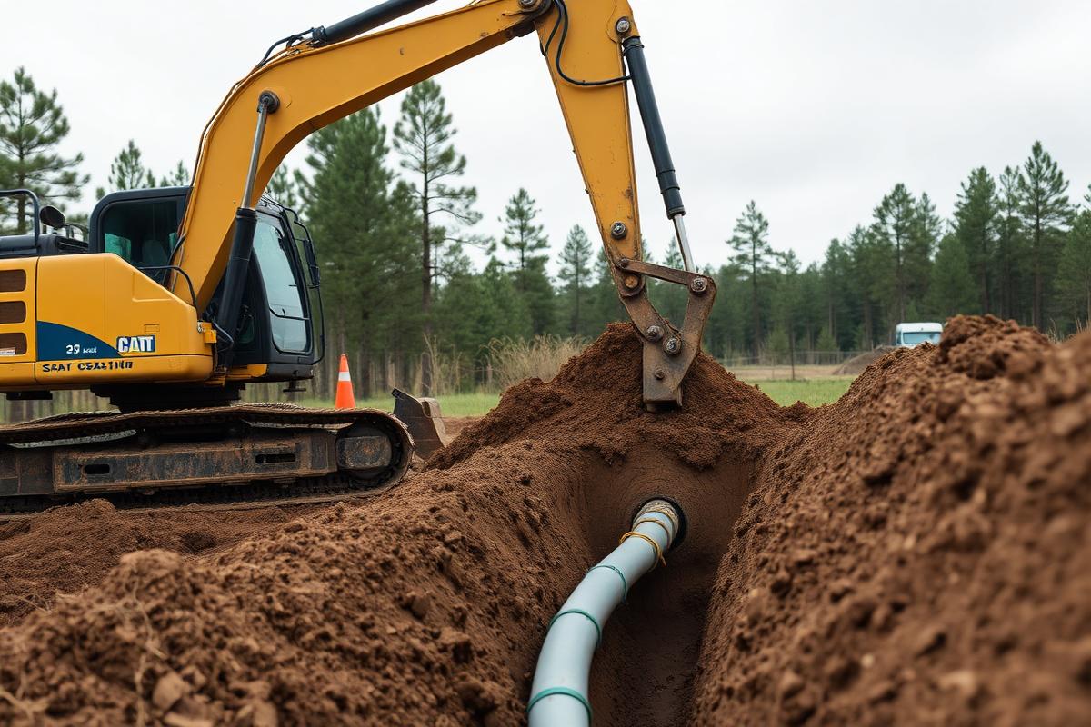 Septic system installation in Coeur d'Alene, ID